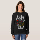 Met Cna Voor Cna Verpleging Trui (Voorkant volledig)