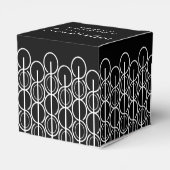 Met complimenten bedrijf goederen monster geschenk bedankdoosjes (Achterkant)