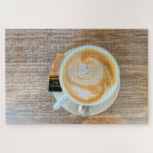Met Complimenten' Café Legpuzzel (Horizontaal)