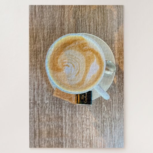 Met Complimenten' Café Legpuzzel (Verticaal)