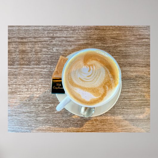 Met complimenten, Cafe Poster (Voorkant)