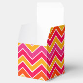 Met complimenten rode cadeaudoos voor cadeaubonnen bedankdoosjes (Geopend)