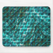 met cyaan bekleurde, gemalen of abstracte bakstene