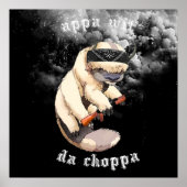 met da choppa appa poster (Voorkant)
