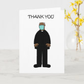 Met dank aan de Afro-Amerikaanse dominee. Kaart (Gele Bloem)