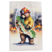 Met dank aan de brandweer van Californië Medium Cadeauzakje (Voorkant)