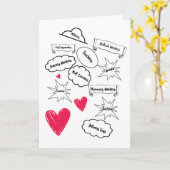 Met dank aan de essentiële werknemers kaart (Gele Bloem)