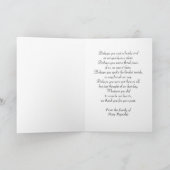 Met dank aan de roze rozen kaart (Binnen)