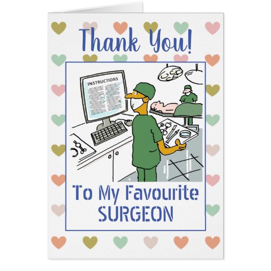 Met dank aan een Aziatische chirurg (Voorkant)