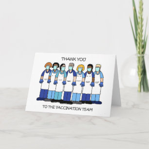 Met dank aan het vaccinatieteam kaart