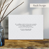 Met dankbaarheid | Foto Dank u w / Terug Bericht Bedankkaart