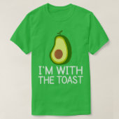 Met de Avocado 1 1 T-shirt (Design voorkant)