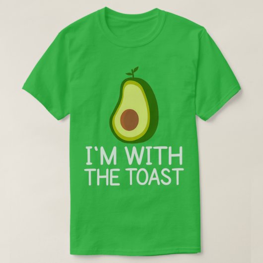 Met de Avocado 1 1 T-shirt (Design voorkant)