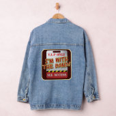 Met de band backstage pass denim jacket (Hangar)