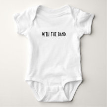 met de band humor Funny GIFT baby Grow