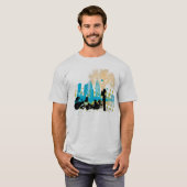 met de bende2 op een betonnen shirt (Voorkant volledig)