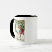 Met de beste gemoedsscène uit het nieuwjaar mok (Voorkant links)