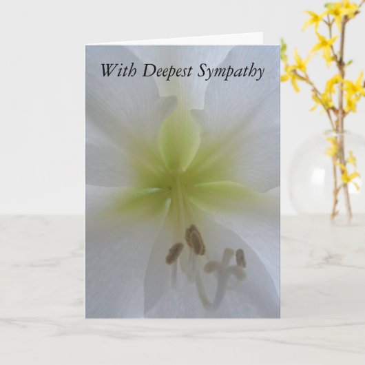 Met de beste sympathiekaarten kaart (Gele Bloem)