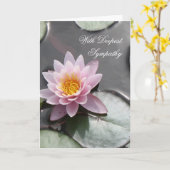 Met de beste sympathikaart kaart (Gele Bloem)