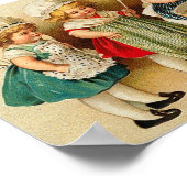 Met de beste wensen voor kinderen die een bankpas  poster (Hoek)