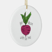 Met de biet keramisch ornament (Rechts)