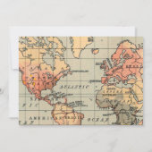 , met de bruiloft gelijkgestelde uitnodiging (Achterkant)