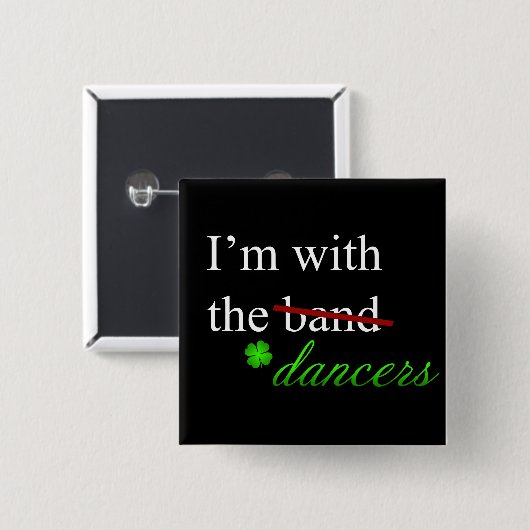 Met de Dancers Button 1 (Voorkant /achterkant)