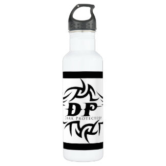 met de Dark Protectors Logo Waterfles