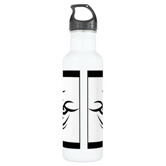 met de Dark Protectors Logo Waterfles (Achterkant)