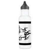 met de Dark Protectors Logo Waterfles (Rechts)