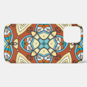 Met de decoratieve hand getekend naadloos patroon. Case-Mate iPhone case (Achterkant (horizontaal))