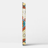 Met de decoratieve hand getekend naadloos patroon. Case-Mate iPhone case (Achterkant / Links)