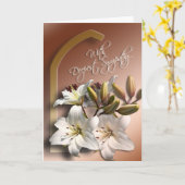 Met de Diepste Kaart van de Sympathie (Gele Bloem)