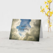 Met de diepste sympathie Light and Hope Sky Kaart (Gele Bloem)