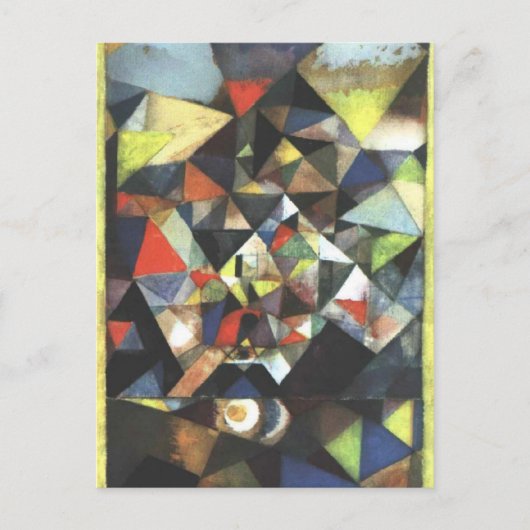 Met de eieren van Paul Klee Briefkaart (Voorkant)