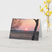 , met de grootste sympathie kaart (Gele Bloem)