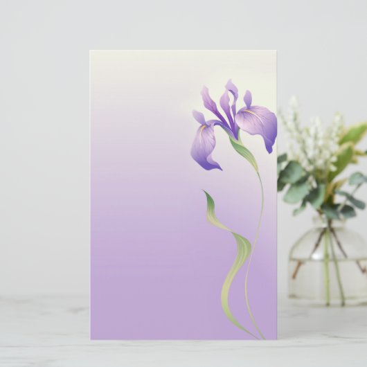 met de hand afgetrokken strijkmachines briefpapier (Staand voorkant)