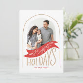 met de hand bekleed wereldbol voor feestdagen feestdagenkaart (Staand voorkant)