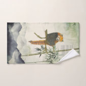 Met de hand beschilderd Bedreigde Rode Panda Handdoek (Handdoek)