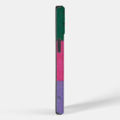 met de hand gebreide kleurrijke patchwerkvierkantj Case-Mate iPhone case (Achterkant / Rechts)