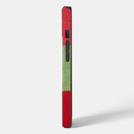 met de hand gebreide kleurrijke patchwerkvierkantj Case-Mate iPhone case (Achterkant / Links)