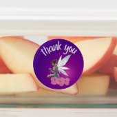 Met de hand gebreide zakelijke "dank je" labels (Aangebracht)