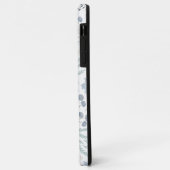Met de hand geïllustreerd bloem- en bladpatroon Case-Mate iPhone case (Achterkant/links)