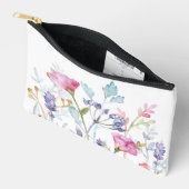 Met de hand geïllustreerde bloemen etui (Open)