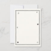 Met de hand geïllustreerde Champagnetoren Retro fo Bedankkaart (Voorkant)