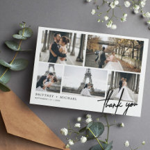 Met de hand gekartelde Moderne Foto Collage