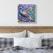 Met de Hand Gekerfde Goddelijkheid Canvas Afdruk (Insitu (Slaapkamer))