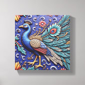 Met de Hand Gekerfde Goddelijkheid Canvas Afdruk (Voorkant)