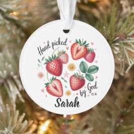 Met de Hand Gekozen door God Johannes 15:16 Acryl  Ornament