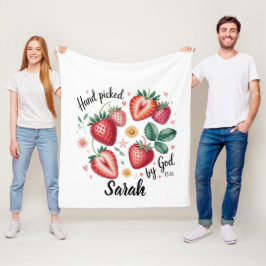 Met de Hand Gekozen door God Johannes 15:16 Fleece Deken